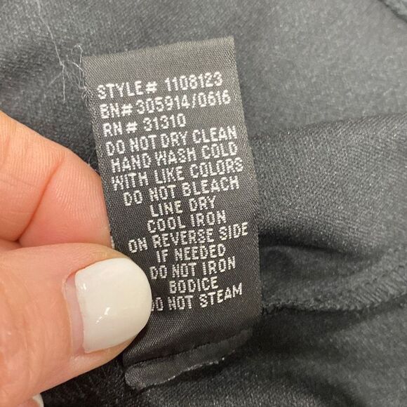 BCX Black Lace & Sequin Sleeveless Chiffon Dress Size 5 - Picture 8 of 10